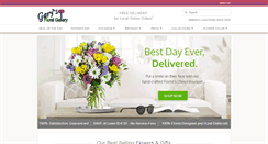 Desktop Screenshot of garysfloralgallery.com