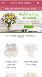 Mobile Screenshot of garysfloralgallery.com